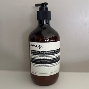 Aesop resurrection aromatique hand balm
